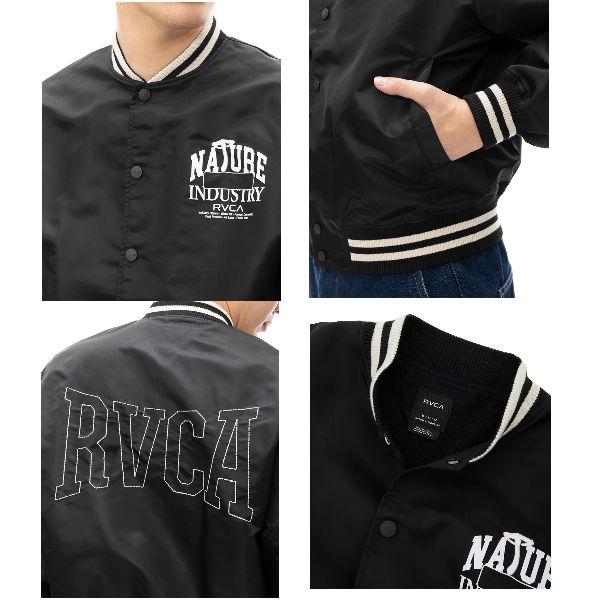 【RVCA】ルーカ 2024秋冬 メンズ BALANCE JACKET スタジアムジャケット アウター カジュアル ストリート_3