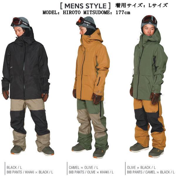 SCAPE Pow Jacket &Pow Jacket Mサイズ SCAPE】エスケープ 2022/2023 POW JACKET メンズ レディース スノー