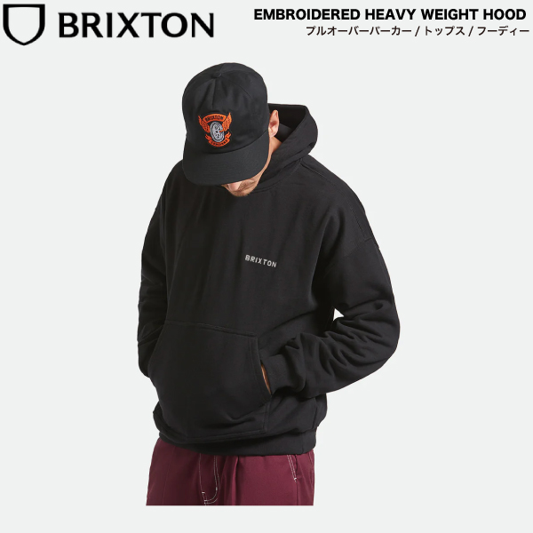 【BRIXTON】ブリクストン メンズ プルオーバーパーカー フーディ 長袖 トップス カジュアル スケートボード ストリート アウトドア