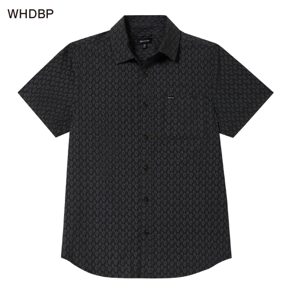 【BRIXTON】ブリクストン 2025春夏 CHARTER PRINT S/S WVN メンズ 半袖シャツ 総柄 トップス ボタンシャツ サマーシャツ_6