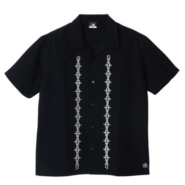 【LURKING CLASS】ラーキングクラス メンズ 半袖 カジュアルシャツ トップス スカル ロック ストリート スケーター_1