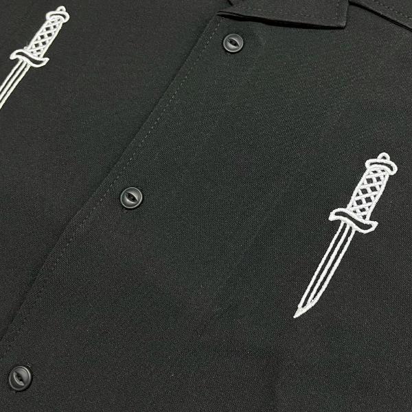 【LURKING CLASS】ラーキングクラス メンズ 半袖 カジュアルシャツ トップス スカル ロック ストリート スケーター アウトドア_3