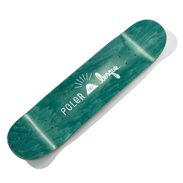 【POLER x LESQUE】ポーラー レスケ コラボ スケートボード デッキ 板 スケボー ストリート シンプル デザイン sk8 skate_2