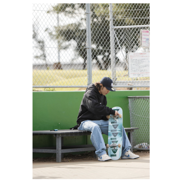 【POLER x LESQUE】ポーラー レスケ コラボ スケートボード デッキ 板 スケボー ストリート シンプル デザイン sk8 skate_6