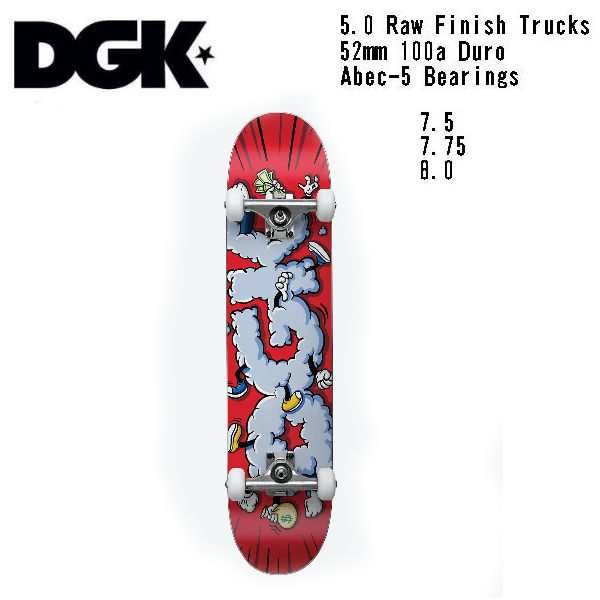 DGK】ディージーケー DGK SCRAPS COMPLETE DECK Skateboard 