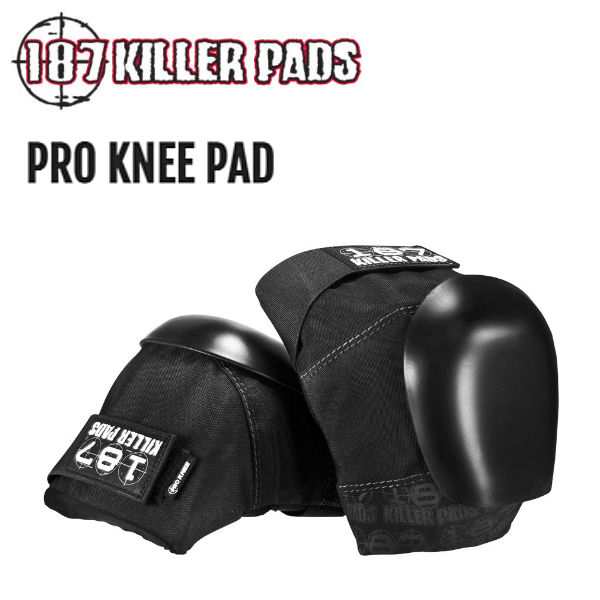 【187 KILLER PADS】187 キラーパッド PRO KNEE PAD プロテクター キッズ 大人 プロ ニーパッド 耐久性 フィット 膝パッド スケートボー