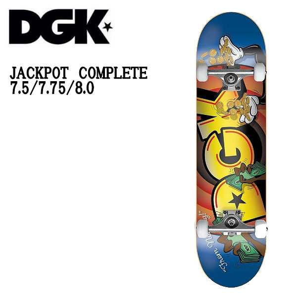 ディージーケー Jackpot Skateboard Complete コンプリート スケート