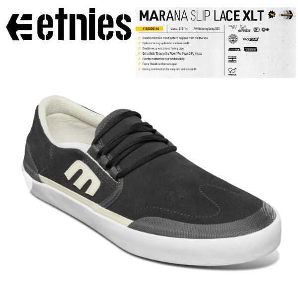 【etnies】エトニーズ MARANA SLIP LACE XLT BARNEY PAGE メンズ マラナ スリップレース｜au PAY マーケット