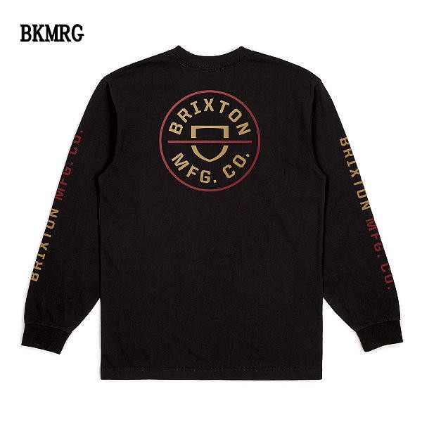 BRIXTON】ブリクストン 2022秋冬 CREST L/S STT メンズ ロングスリーブ