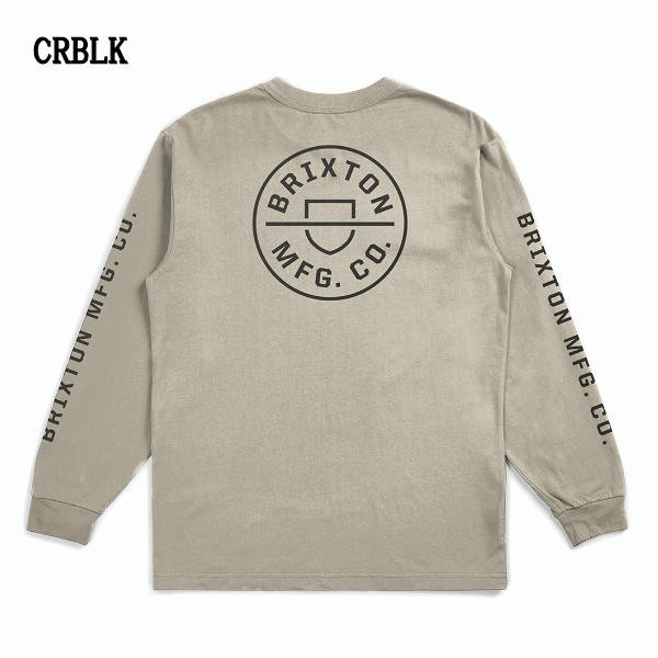 BRIXTON】ブリクストン 2022秋冬 CREST L/S STT メンズ ロングスリーブ