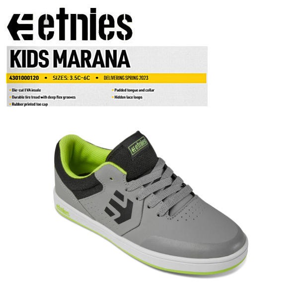 etnies】エトニーズ 2023春夏 MARANA KIDS マラナ キッズ スケート ...