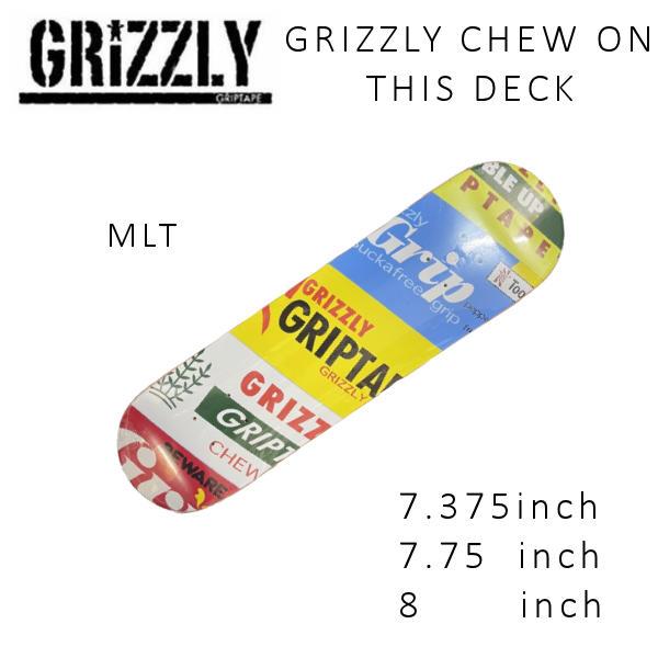 GRIZZLY】グリズリー GRIZZLY RANGER GRIZZWOLD DECK デッキ スケート