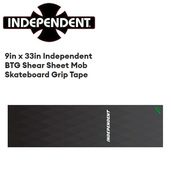 モブグリップ Independent BTG Shear Sheet Mob Skateboard Grip Tape