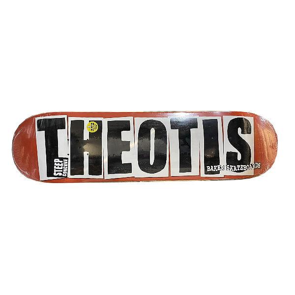 【BAKER】ベイカー THEOTIS LOGO MANDA B2 スケートボード アンドリュー・レイノルズ デッキ 板 7層 ブラック_1