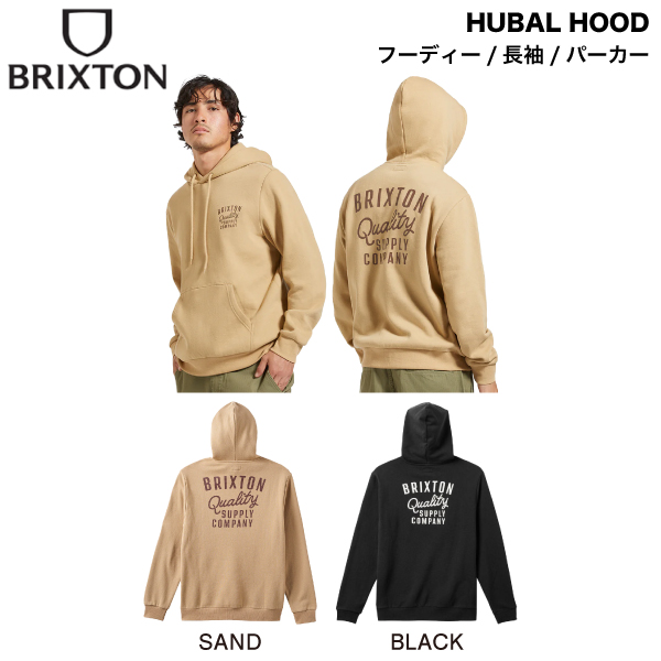 【BRIXTON】ブリクストン 2024秋冬 HUBAL HOOD メンズ フード付き プルオーバーパーカー トップス フーディー 長袖