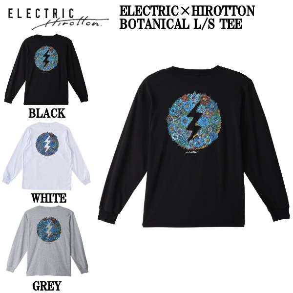 【ELECTRIC】エレクトリック 2024秋冬 ELECTRIC×HIROTTON BOTANICAL L/S TEE メンズ ロンT トップスの通販は 5,610円
