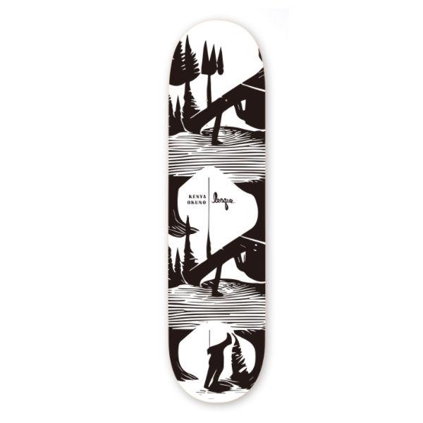 【LESQUE】レスケ KENYA OKUNO - GOLF スケートボード スケート デッキ SKATE DECK SK8 スケボー 板 7.75/8.0【正規品】_1