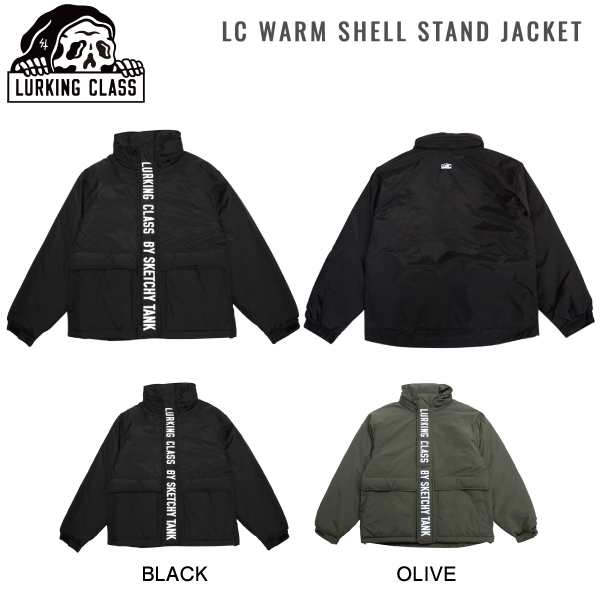 【LURKING CLASS】ラーキングクラス 2023秋冬 LC WARM SHELL STAND JACKET メンズ アウター シェルジャケット