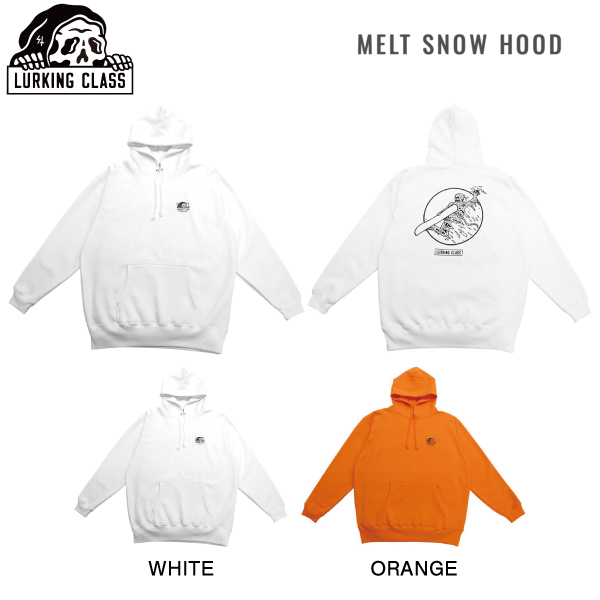 【LURKING CLASS】ラーキングクラス 2023秋冬 MELT  HOOD メンズ プルオーバーパーカー トップス スケートボード