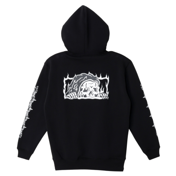 【LURKING CLASS】ラーキングクラス 2024秋冬 FLAMING HOOD メンズ プルオーバー パーカー 長袖トップス ストリート LURKING CLASS】ラーキングクラス 2024秋冬 FLAMING HOOD メンズ プル