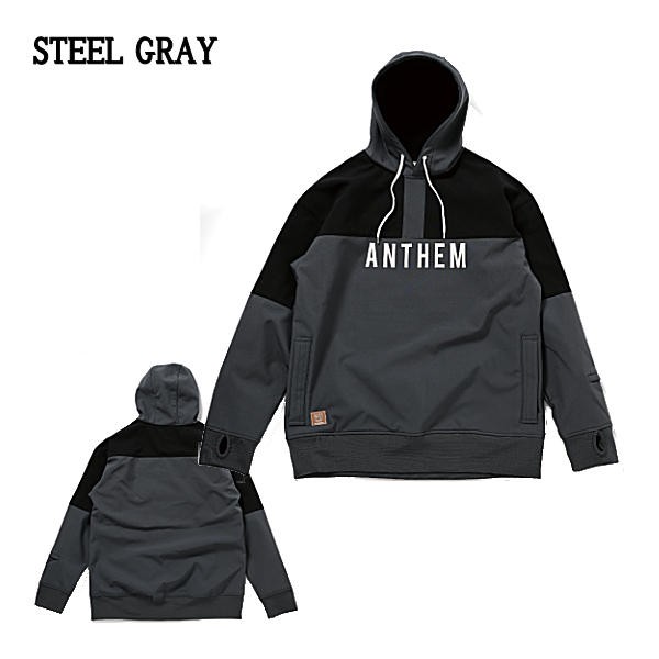 ANTHEM】2023/2024 アンセム SHOULDER PATCH HOODIE メンズ パーカー