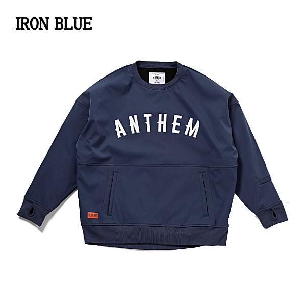 23-24 ANTHEM アンセム HUGE CREW クルーネック Lサイズ ANTHEM】2023/2024 アンセム HUGE CREW メンズ クルーネック