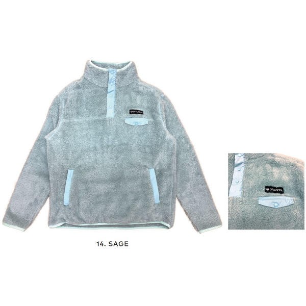 【DRAGON】ドラゴン 2022/2023 PULLOVER FLEECE フリース プルオーバー ジャケット 撥水 スノーボード｜au PAY  マーケット