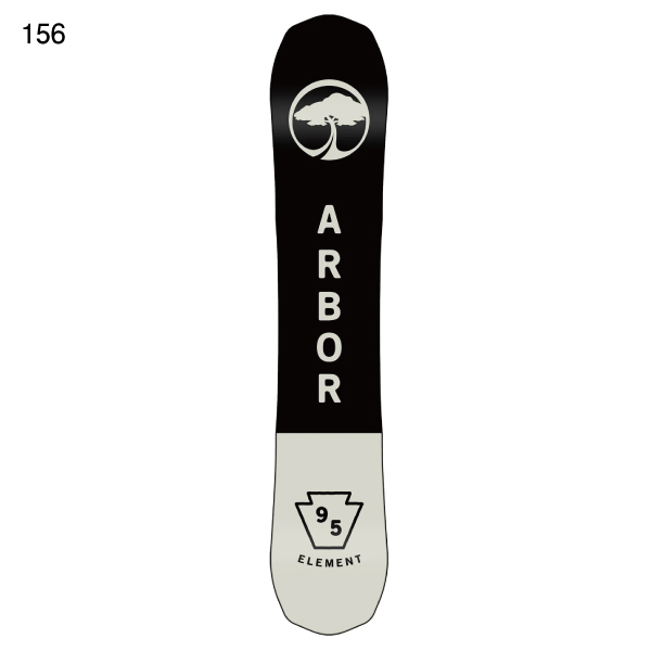 ARBOR 19/20 ELEMENT CAMBER 156　アーバー　エレメン Arbor Element Camber