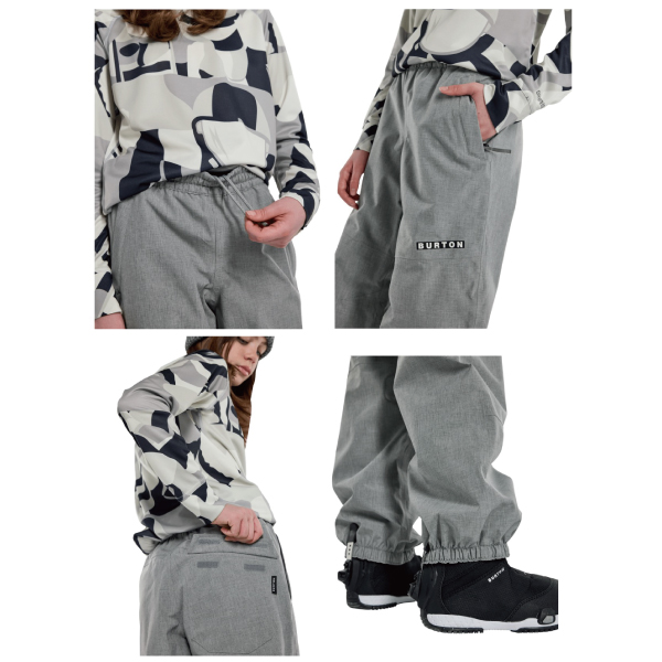 Burton 子供用 スノーボードウェア セット 2024 バートン スノーウェア