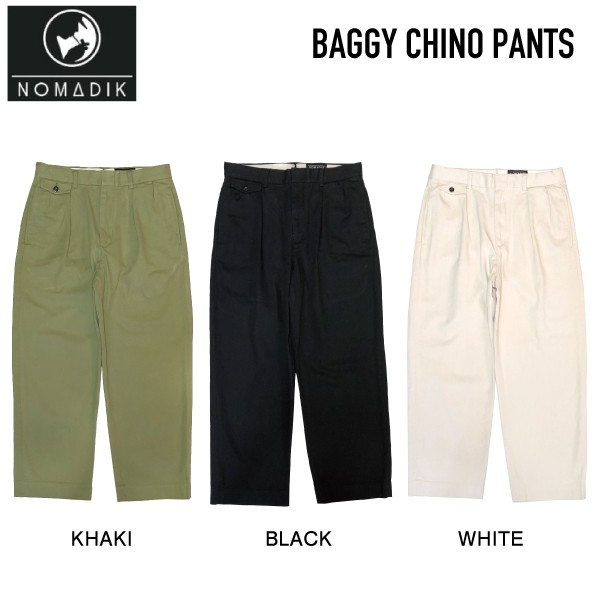 特価品コーナー☆ ノマディック NOMADIK BAGGY CHINO PANTS メンズ