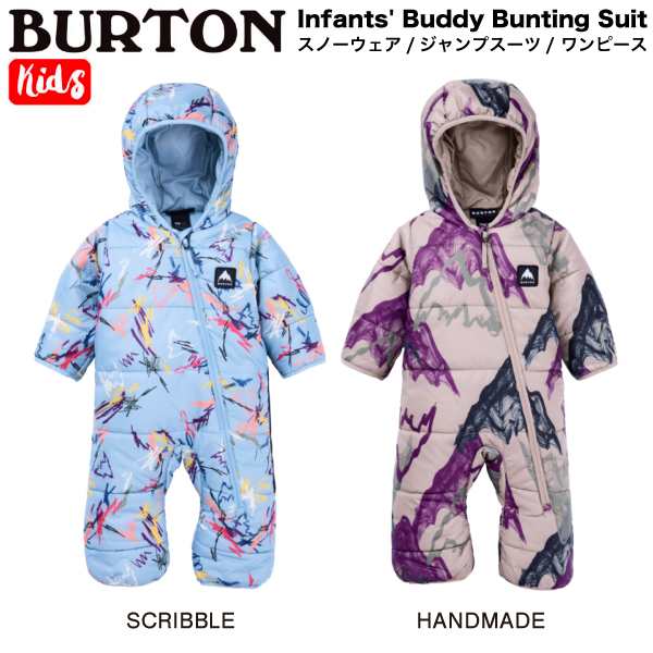 【予約受付中】【特典あり】【BURTON】2024/2025 バートン ベビー 赤ちゃん ボディースーツ スノーウェア ロンパース スキー