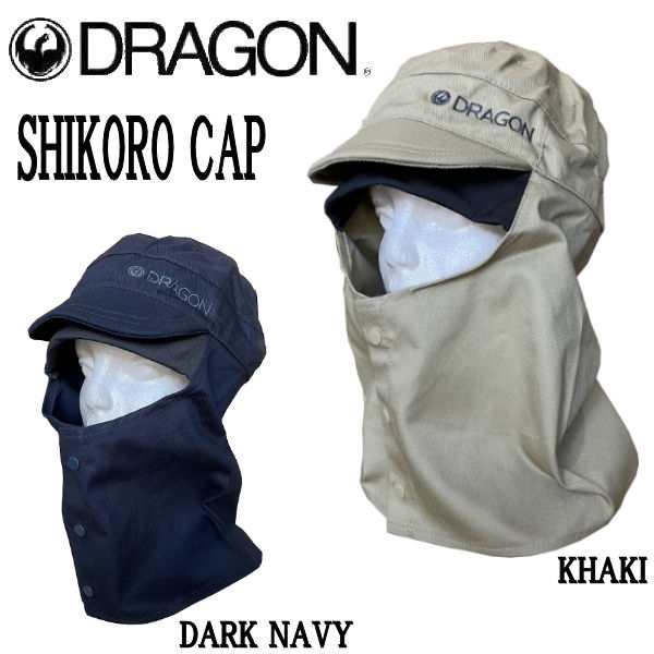 DRAGON】ドラゴン 2023/2024 SHIKORO CAP シコロキャップ 帽子