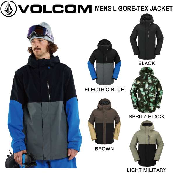 【VOLCOM】ボルコム 2023/2024 MENS L GORE-TEX JACKET メンズ スノージャケット ウェア ゴアテックス スノーボード