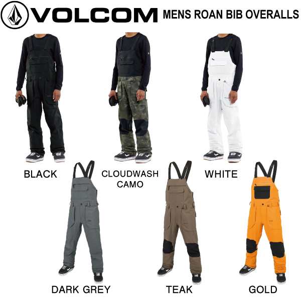 VOLCOM 23-24 ビブパンツ ROAN BIB OVERALL G1352408: 正規品