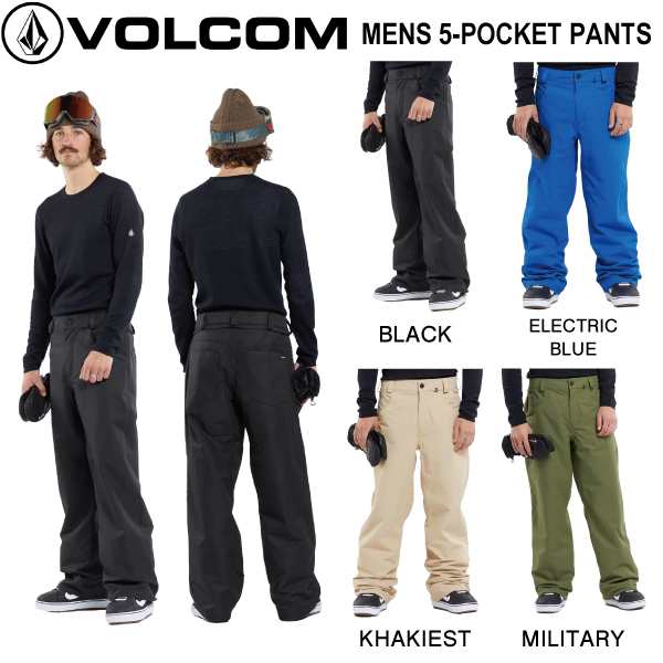 VOLCOM】ボルコム 2023/2024 MENS 5-POCKET PANTS メンズ スノーパンツ ボトムス ズボン ウェア スノーボード スキーの通販はau  PAY マーケット - surf&snow 54TIDE | au PAY マーケット－通販サイト