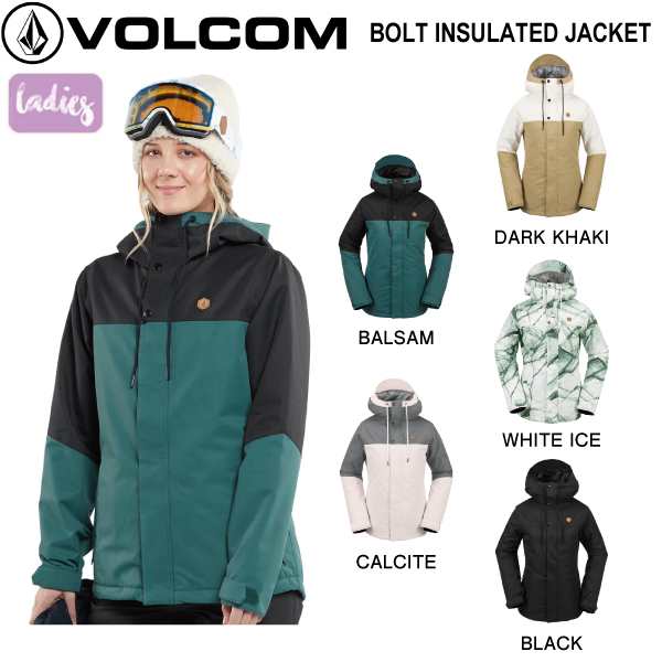 【VOLCOM】ボルコム 2023/2024 WOMENS BOLT INSULATED JACKET レディース スノージャケット ウェア トップス スキー