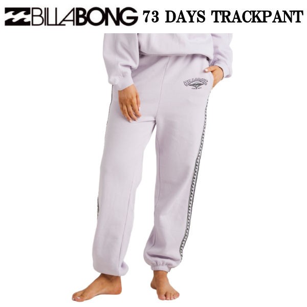 【BILLABONG】ビラボン 2024秋冬 レディース 73 DAYS TRACKPANT スウェットパンツ セットアップボトムス