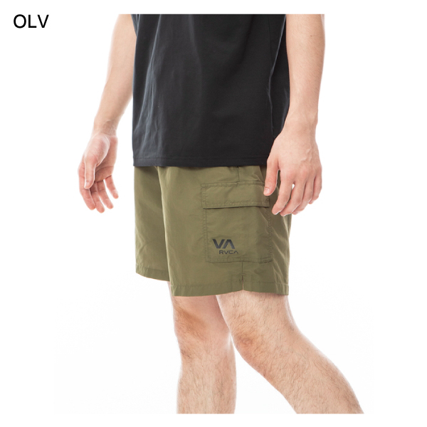 【RVCA】ルーカ 2024春夏 OUTSIDER PACKABLE CARGO SHORTS メンズ 半ズボン ウォークパンツ ハーフ カーゴパンツ_1