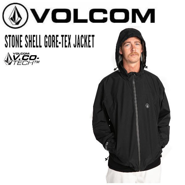 【VOLCOM】ボルコム 2022秋冬 STONE SHELL GORE-TEX JACKET メンズ ゴアテックス ジャケット ジップ