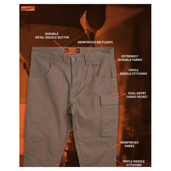 VOLCOM】ボルコム2022/2023 VOLCOM WORKWEAR CALIPER CUFFED PANTS