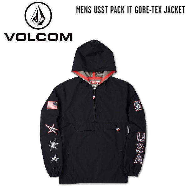 VOLCOMボルコム  MENS USST PACK IT GORE TEX JACKET