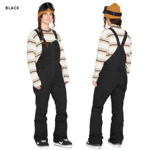 VOLCOM ブラック ビブパンツ オーバーオール VOLCOMボルコム GORE-TEX