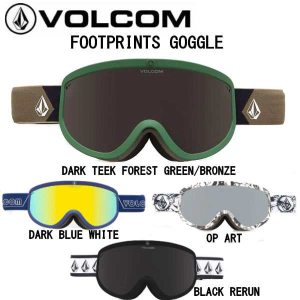 VOLCOM】ボルコム 2022-2023 FOOTPRINTS GOGGLE スノー ゴーグル