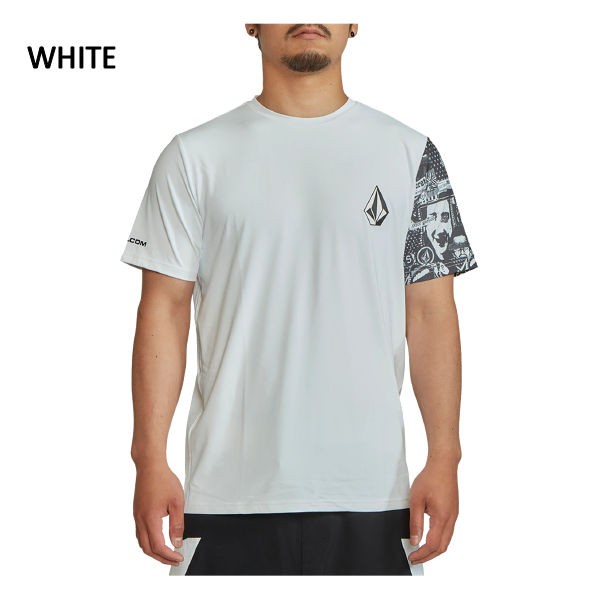 VOLCOM】ボルコム 2023春夏 JPN COLLAGE SS BLACK/WHITE メンズ