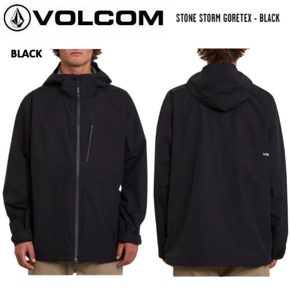 VOLCOM】ボルコム 2022春夏 STONE STORM GORETEX - BLACK メンズ