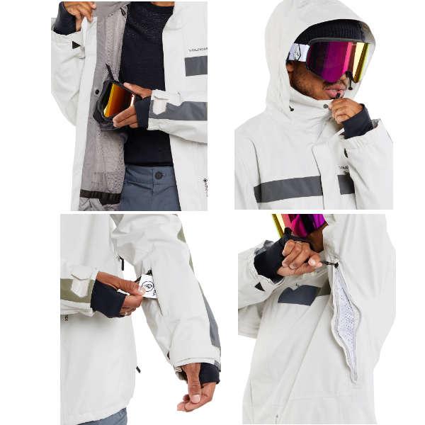 【VOLCOM】ボルコム GORE-TEX メンズ ゴアテックス スノージャケット スノーウェア アウター スノーボード スキー アウトドア_3