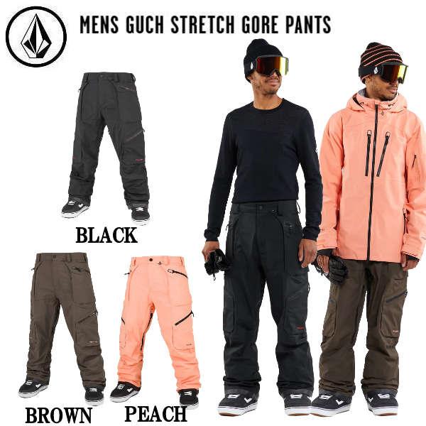★VOLCOM GUCH STRETCH GORE PANTS正規品+新品未使用 OUTLET】VOLCOM Mens Guch Stretch Gore Pants - Black