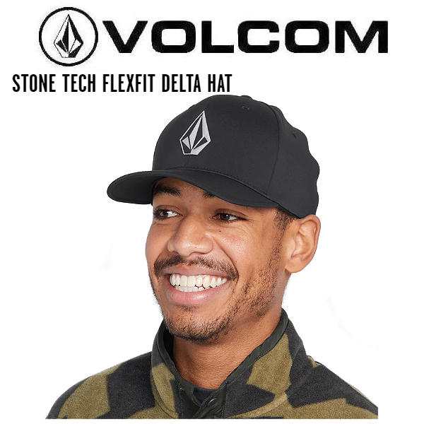 VOLCOM】ボルコム 2023春夏 STONE TECH FLEXFIT DELTA HAT フレックス