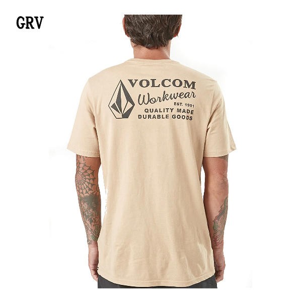 VOLCOM】ボルコム 2023春夏 VOLCOM WORKWEAR MENS SHORT SLEEVE TEE