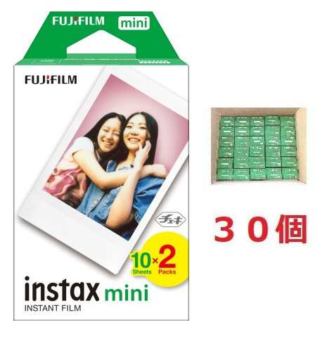 チェキフィルムINSTAX MINI(20枚入り)×30個セット [600枚入]